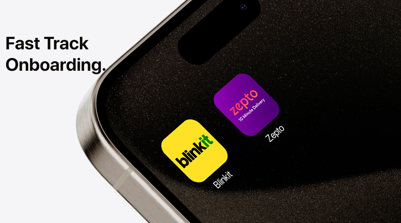 Blinkit & Zepto onboarding and management